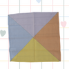 Serviette de table Arlequina